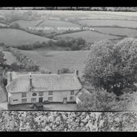 The Masons Arms, aerial view, Knowstone