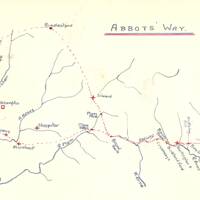 Plan of the Abbots' Way