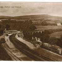 Ivybridge station and viaduct