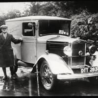 Will Endacott's first motor van