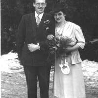 Wedding of Mr and Mrs John Peters