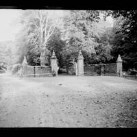 Gates to Lew Trenchard House