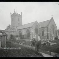 Church, exterior, Hennock