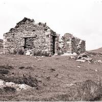 Ruins of a house on Barn Hill