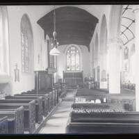 Church, interior, Weare Giffard