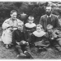 Mining Engineer Alexander Livingstone and Family