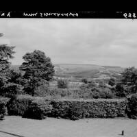 View across to Meavy from the Taylor Family home