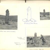 A page from an album on Dartmoor: by Wheal Anne Bottom