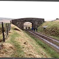 Part of the old Princetown Railway