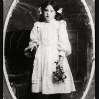 Daisy Hooper as a young girl