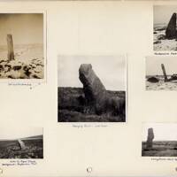 Page 51 of J.H.Boddy's album of Dartmoor photographs of crosses, beehive huts, etc.