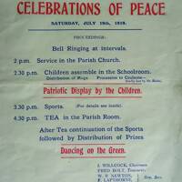 Uncatalogued: Whitchurch peace celeb poster.jpg