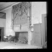 Boringdon Hall, fireplace