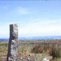Boundary stone on Ryder's Hill