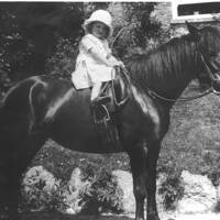 Pauline James on Pony