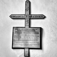 Holne  St. Mary the virgin,  A. Leslie Pearce Gould cross.jpg