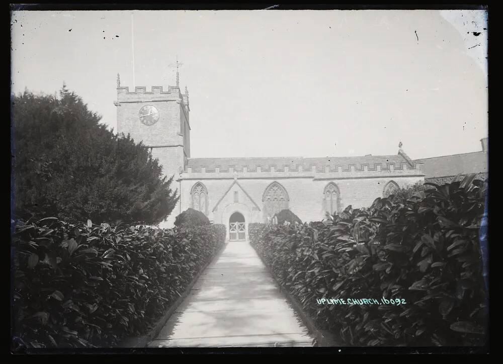 Church, exterior from south, Uplyme