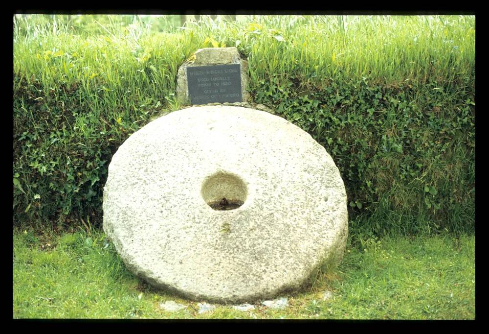 Millstone at Lydford