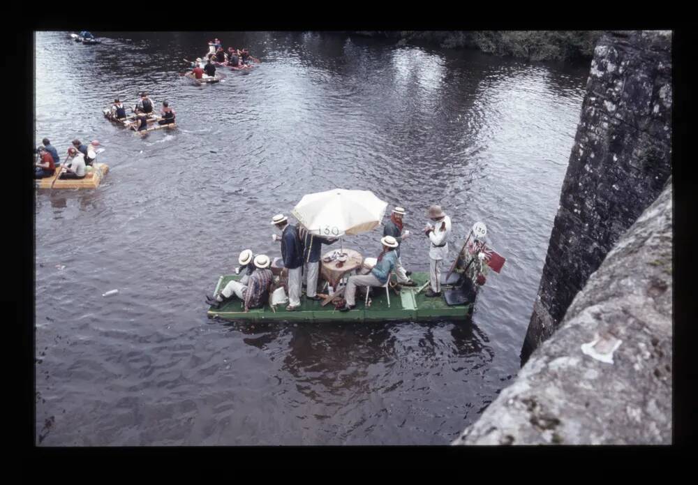 Raft Race at Staverton