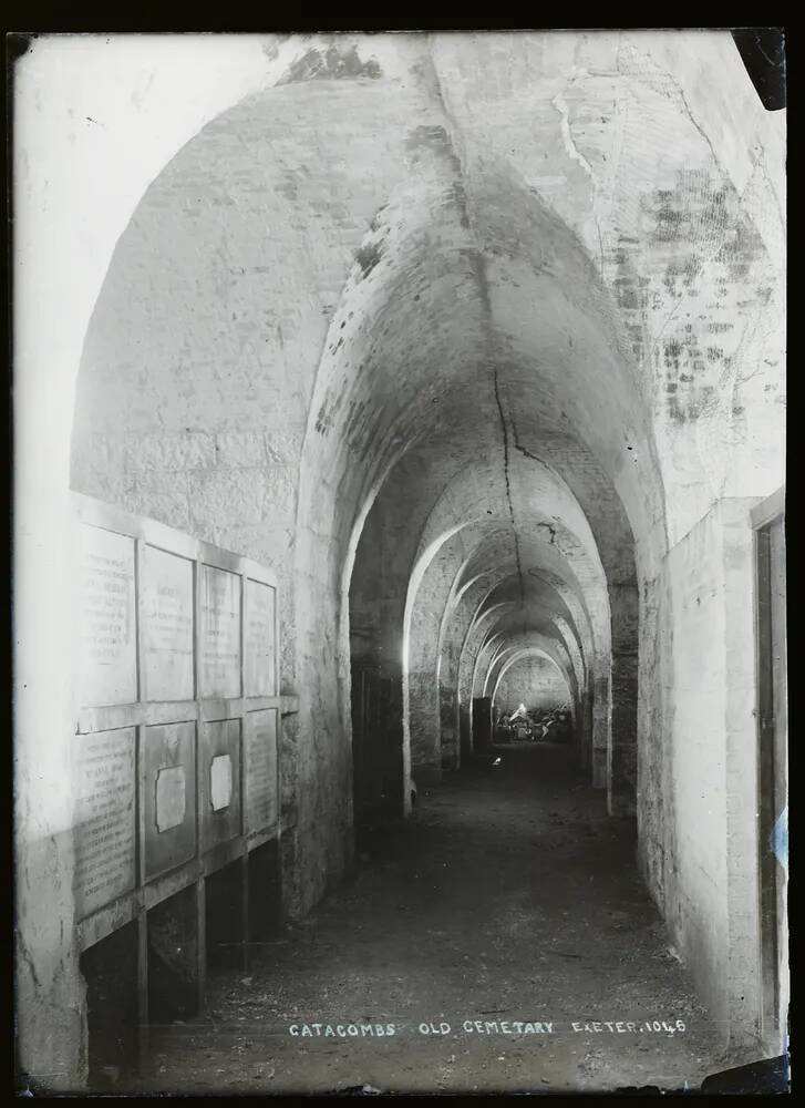 Catacombs, Old Cemetery, Exeter