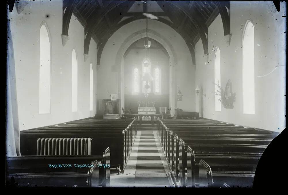 Church, interior, Brentor