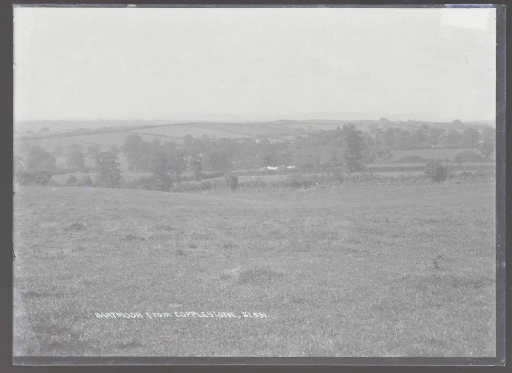 Dartmoor: general view, Copplestone