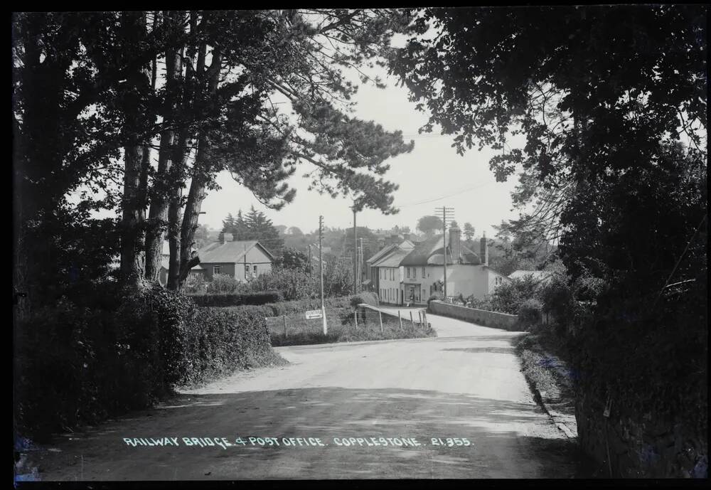 Railway bridge + Post Office, Copplestone