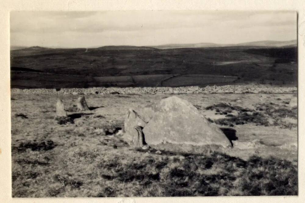 Stone circle at Down Ridge