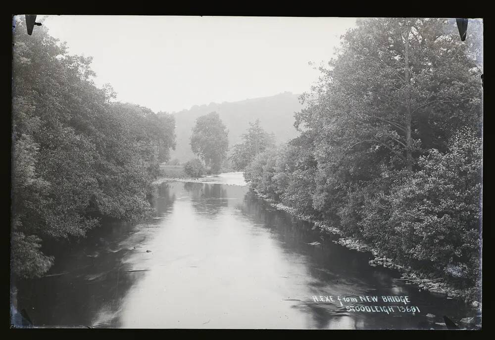 River Exe from New Bridge, Stoodleigh