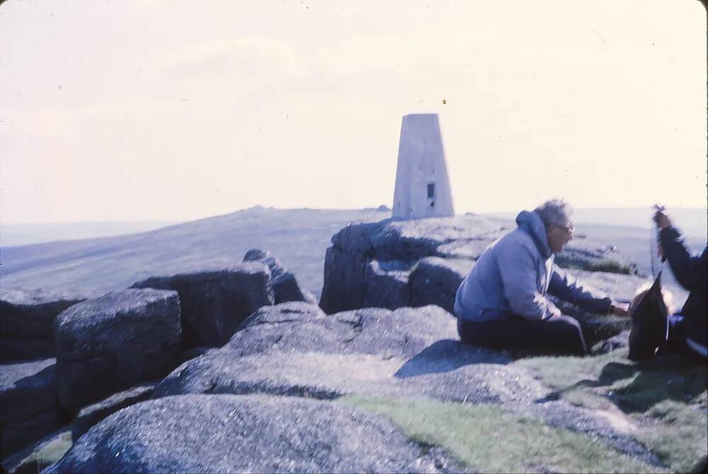 Trig point on Yes Tor