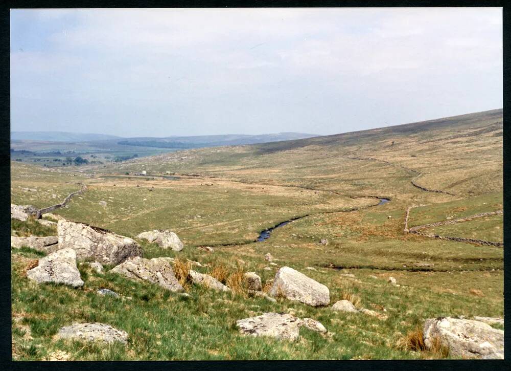 8/31 Swincombe Valley from Stream Hill 1/6/1991