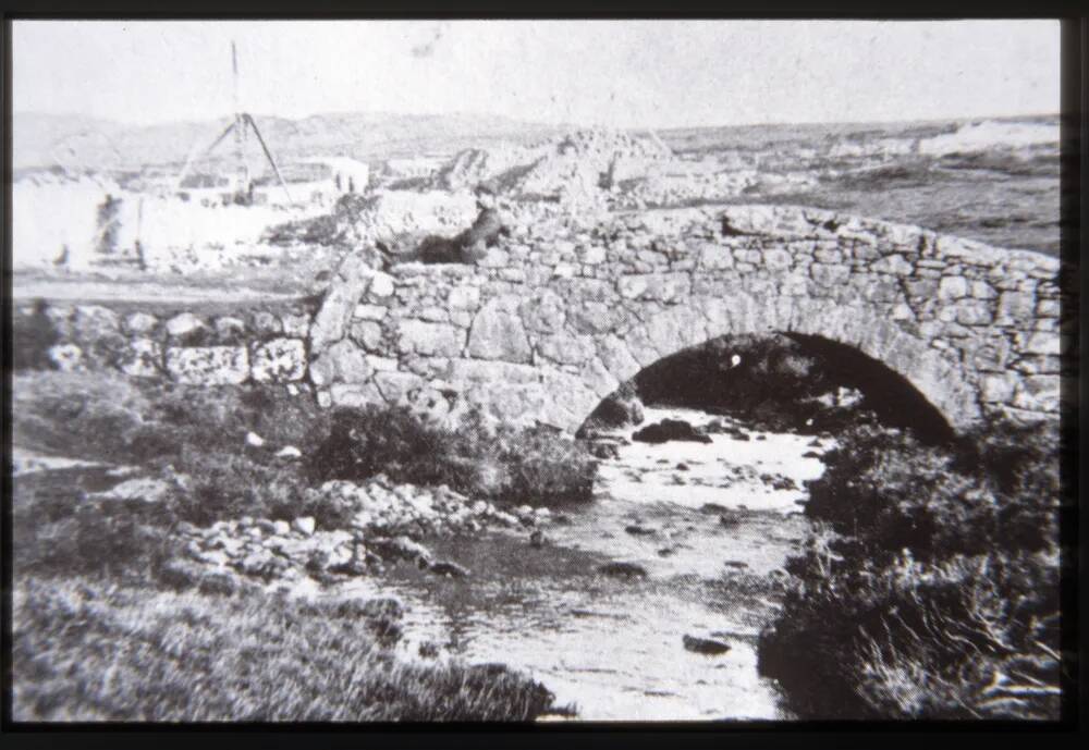 Old Post card of Venford Reservoir