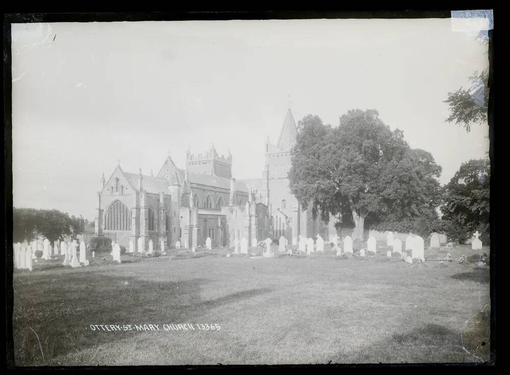 Church, exterior, Ottery St Mary