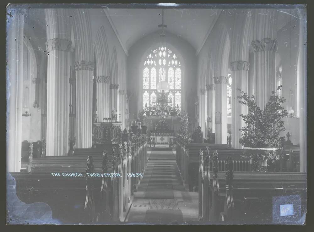 Church, interior, Thorverton