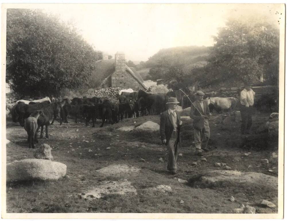 An image from the Dartmoor Trust Archive