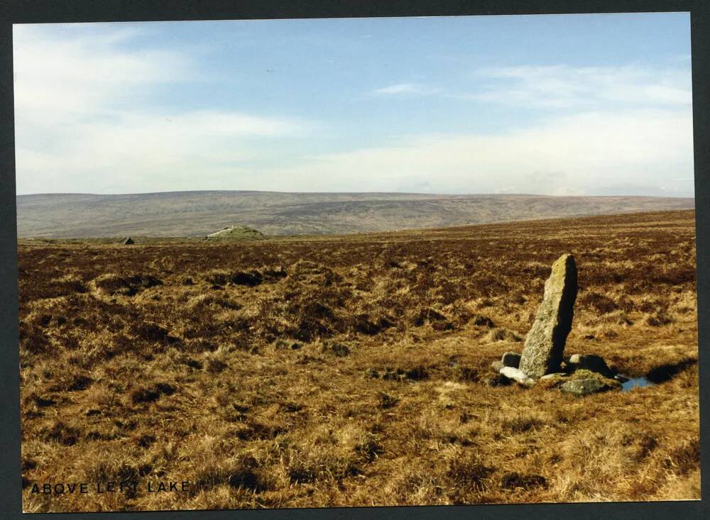 22/10 Above source of Red Brook Bondstone to Left Lake 7/3/1991