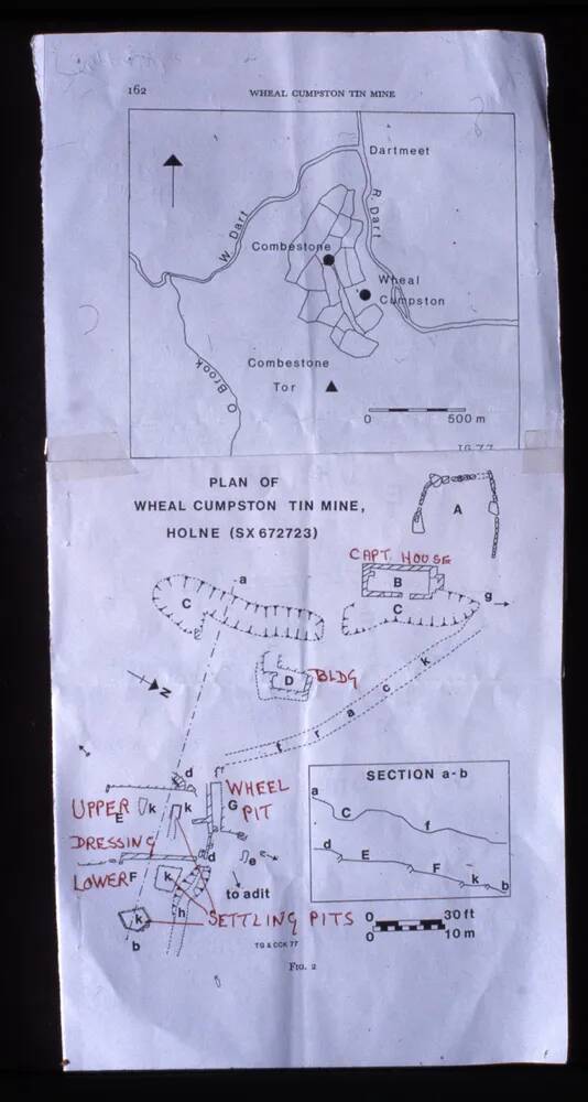 Map of Cumston Blowing House