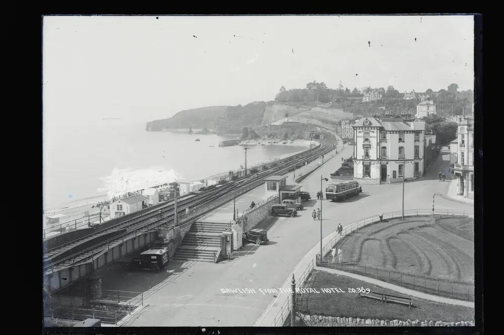 Dawlish from the Royal Hotel, Dawlish