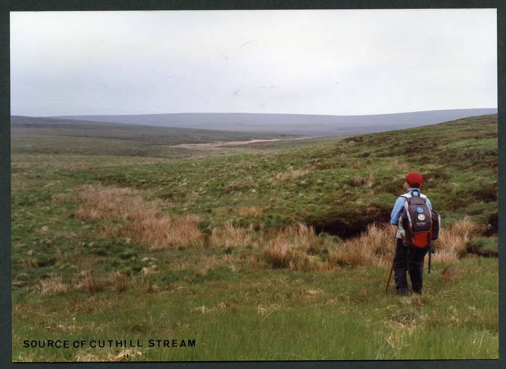 33(2)/34 Source of Cut Hill stream 7/6/1992