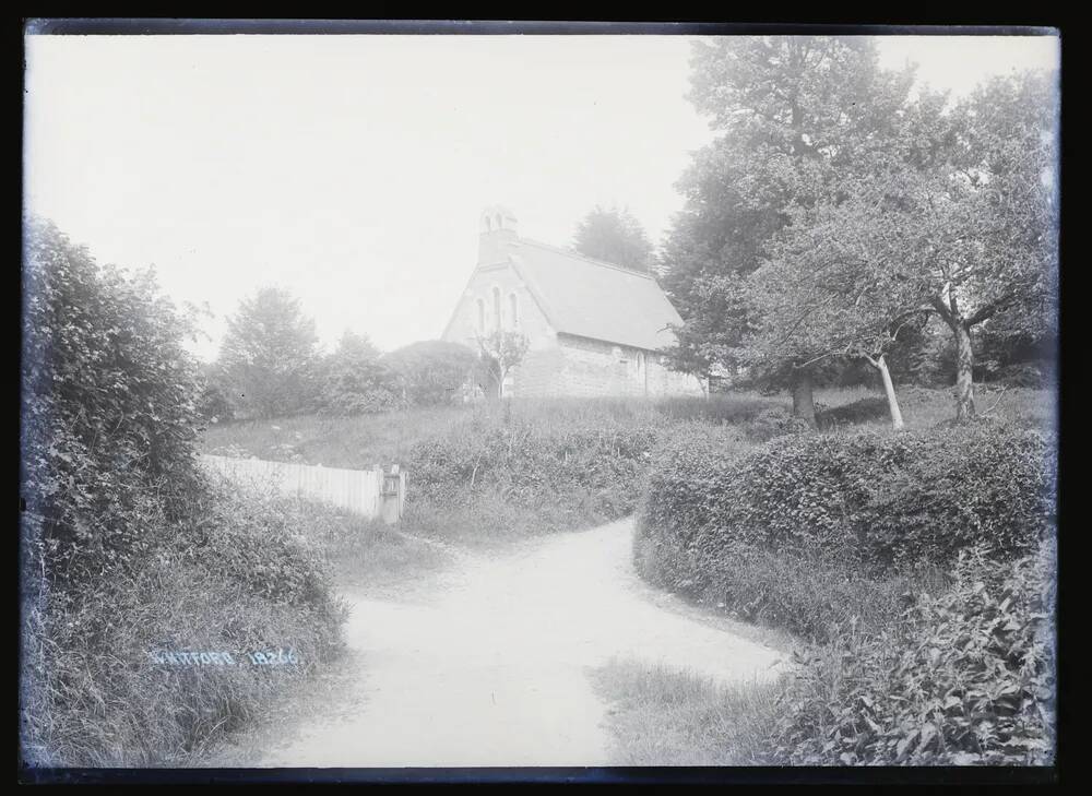 Whitford: Chapel, exterior, Shute