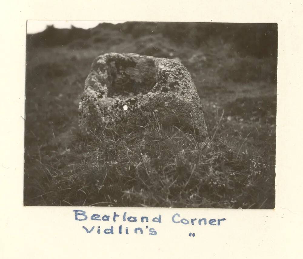 Cross base at Beatland Corner (Vidlin's Corner) 