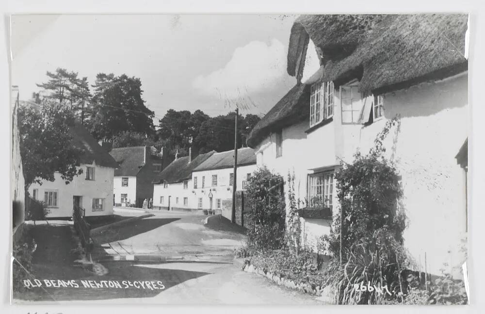 Old beams at Newton St. Cyres