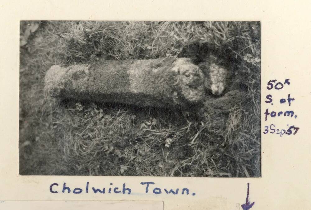 A cross shaft at Cholwich Town