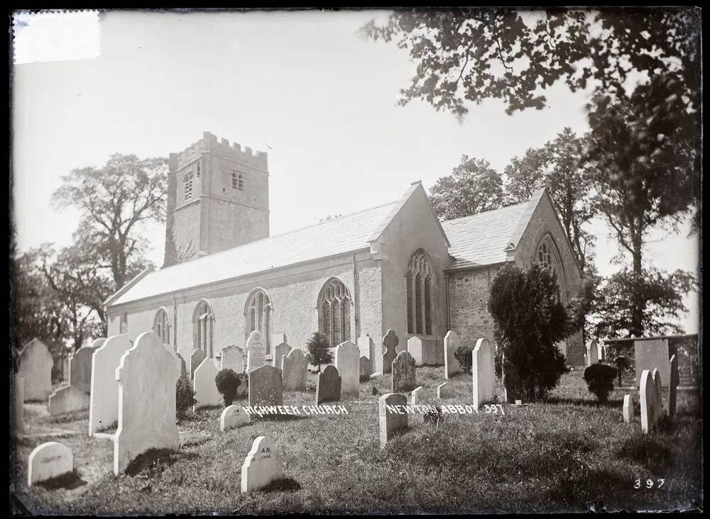 Highweek Church, exterior, Newton Abbot