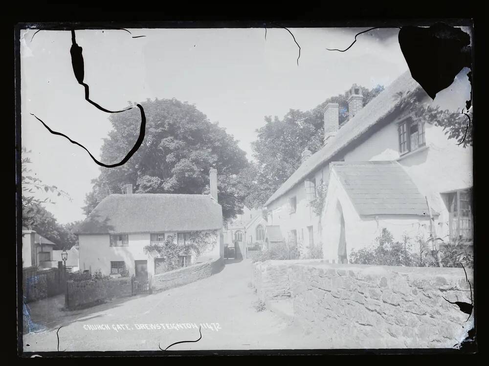 Church gate, Drewsteignton