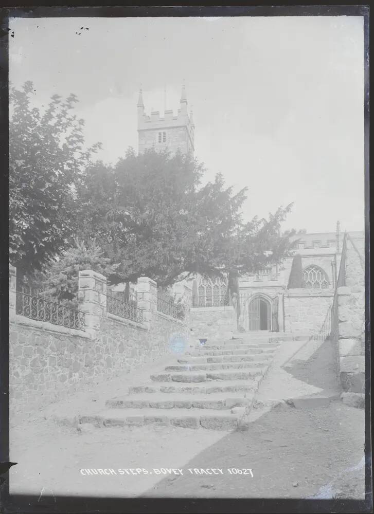 Church steps, Bovey Tracey