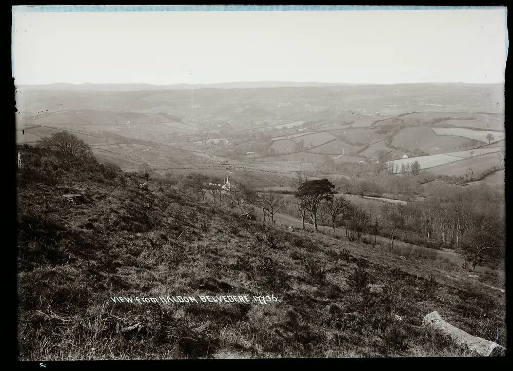 View from Haldon Belvedere, Dunchideock