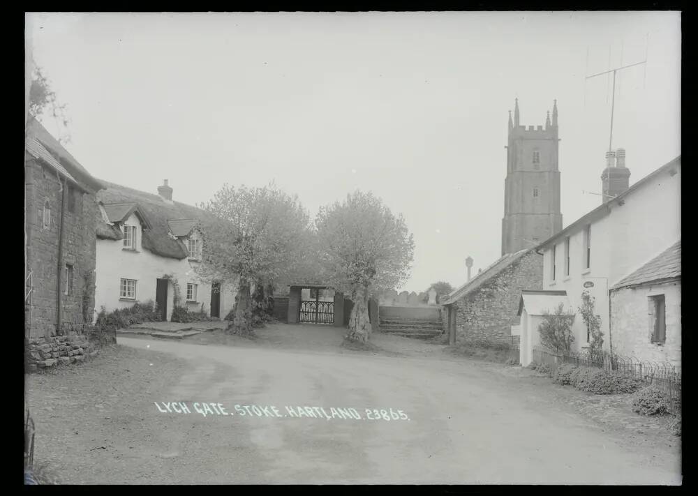 Lych gate, Stoke, Hartland