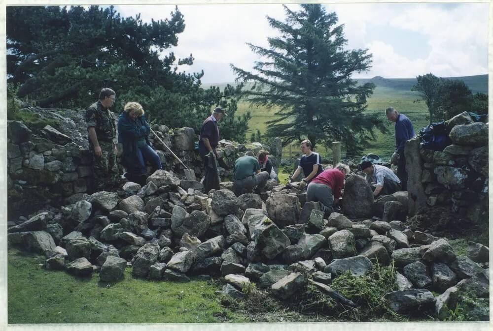 An image from the Dartmoor Trust Archive