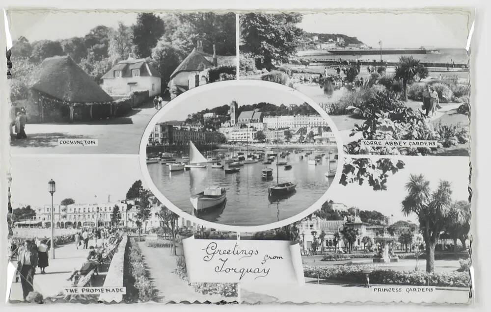 Torquay - Postcard - 5 views